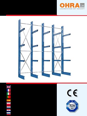 Montage- und Bedienungsanleitung Kragarmregale