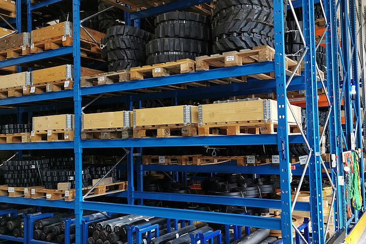 mobile pallet racking