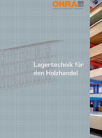 Lagertechnik für den Holzhandel